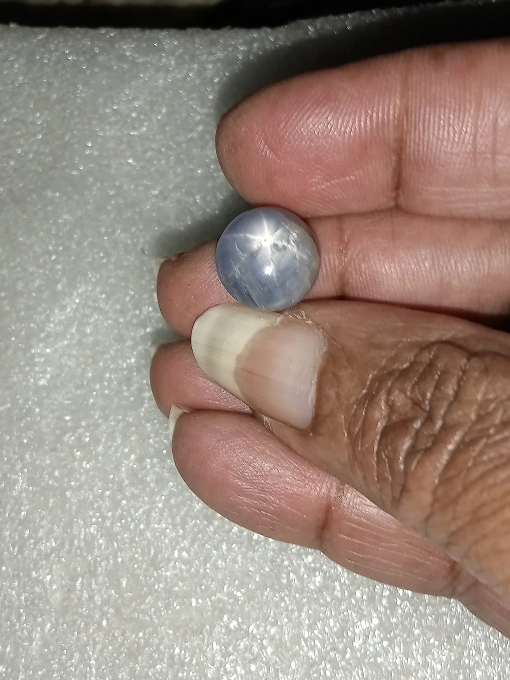 BIG Certified Natural No Heat 12.25ct Blue Star Sapphire